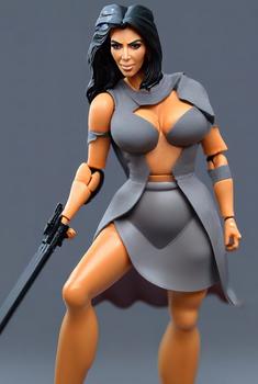 Hey Kim Kardashian @kimkardashian #kimkardashian Take a look at yourself as the most awesome toy linktr.ee/virbesto #dig…